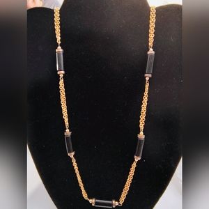 Good tone double strand necklace